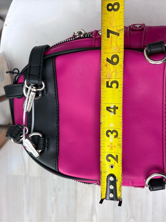Steve Madden Fuchsia Mini Backpack NWT main image 4